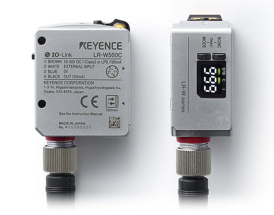 Nuevo Sensor de Espectro Completo de Keyence. Detección estable de cualquier cambio de apariencia.